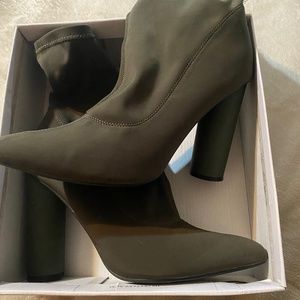 Cape Robbin - Olive Green Booties